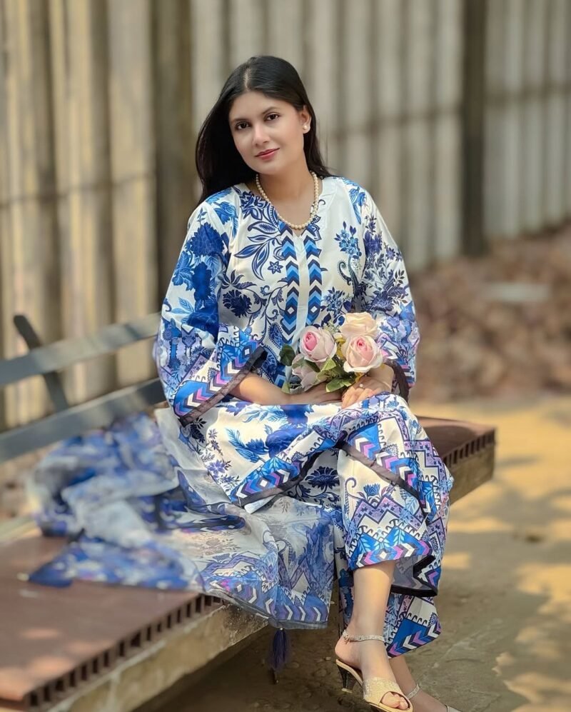 Premium Quality Silk Digital Print Three Piece (2)