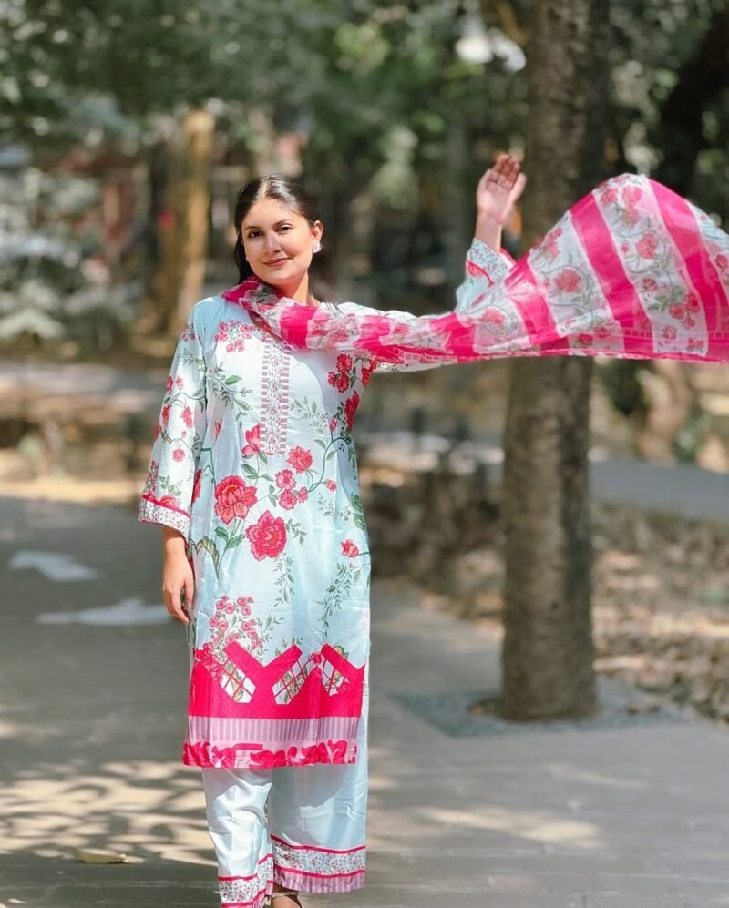 Premium Quality Silk Digital Print Three Piece (4)