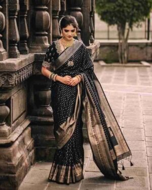 Afsan Print Sharee with Blouse Piece