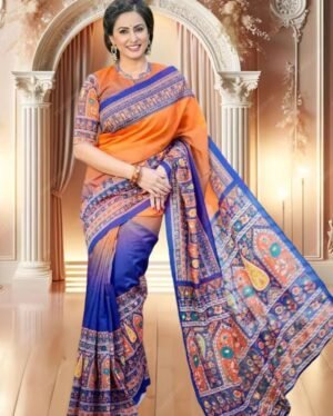Digital Print Sharee with Blouse Piece