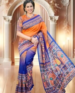 Digital Print Sharee with Blouse Piece
