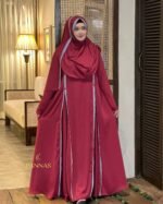 Premium Tunisian Khimar plus Borkha (2)