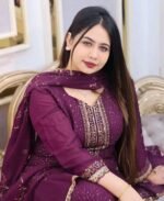 Premium Georgette Embroidered Four-Piece Set (5)