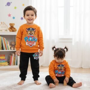 Kids Winter Sweatshirt & Trouser Set | Premium Quality Warm Combo (1–10 Years)