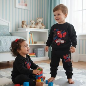 Kids Winter Sweatshirt & Trouser Set | Premium Quality Warm Combo (1–10 Years)