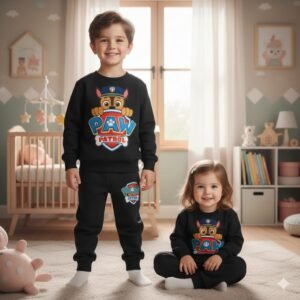 Kids Winter Sweatshirt & Trouser Set | Premium Quality Warm Combo (1–10 Years)