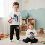 Kids Winter Sweatshirt & Trouser Set | Premium Quality Warm Combo (1–10 Years)