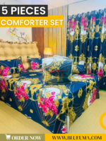 Premium 5-Piece Comforter Set | Soft, Elegant & Durable