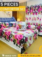 Premium 5-Piece Comforter Set | Soft, Elegant & Durable