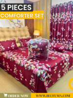 Premium 5-Piece Comforter Set | Soft, Elegant & Durable