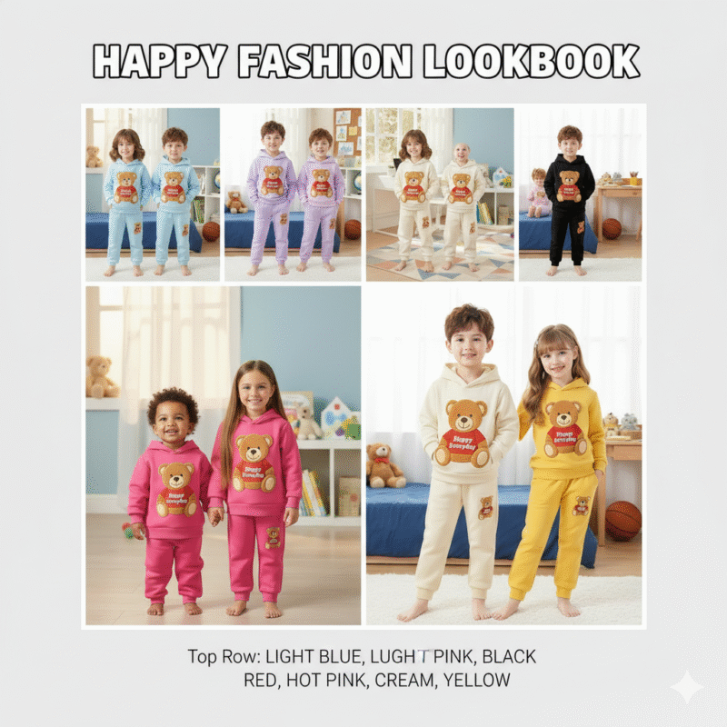 Premium Baby Hoodie & Pant Set 100% Export Quality for Boys & Girls