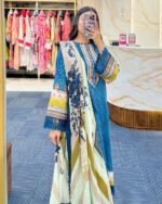 Premium Digital Printed 3-Piece Dress Set (3)