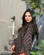 Premium Digital Print Lace Work ReadyMade Three Piece (3)