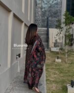 Premium Digital Print Lace Work ReadyMade Three Piece (5)