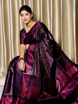 Royal Benaroshi Katan Saree