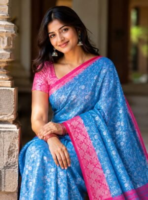 Kanjivaram katan Sharee