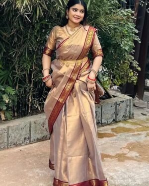Puja Hit Lama Sharee with Blouse Piece