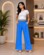 Ladies Jeans Baggy Pant