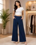 Ladies Jeans Baggy Pant (2)