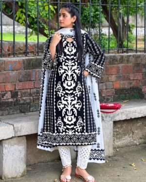Premium Printed Three Piece – AC Cotton Screen Print Collection